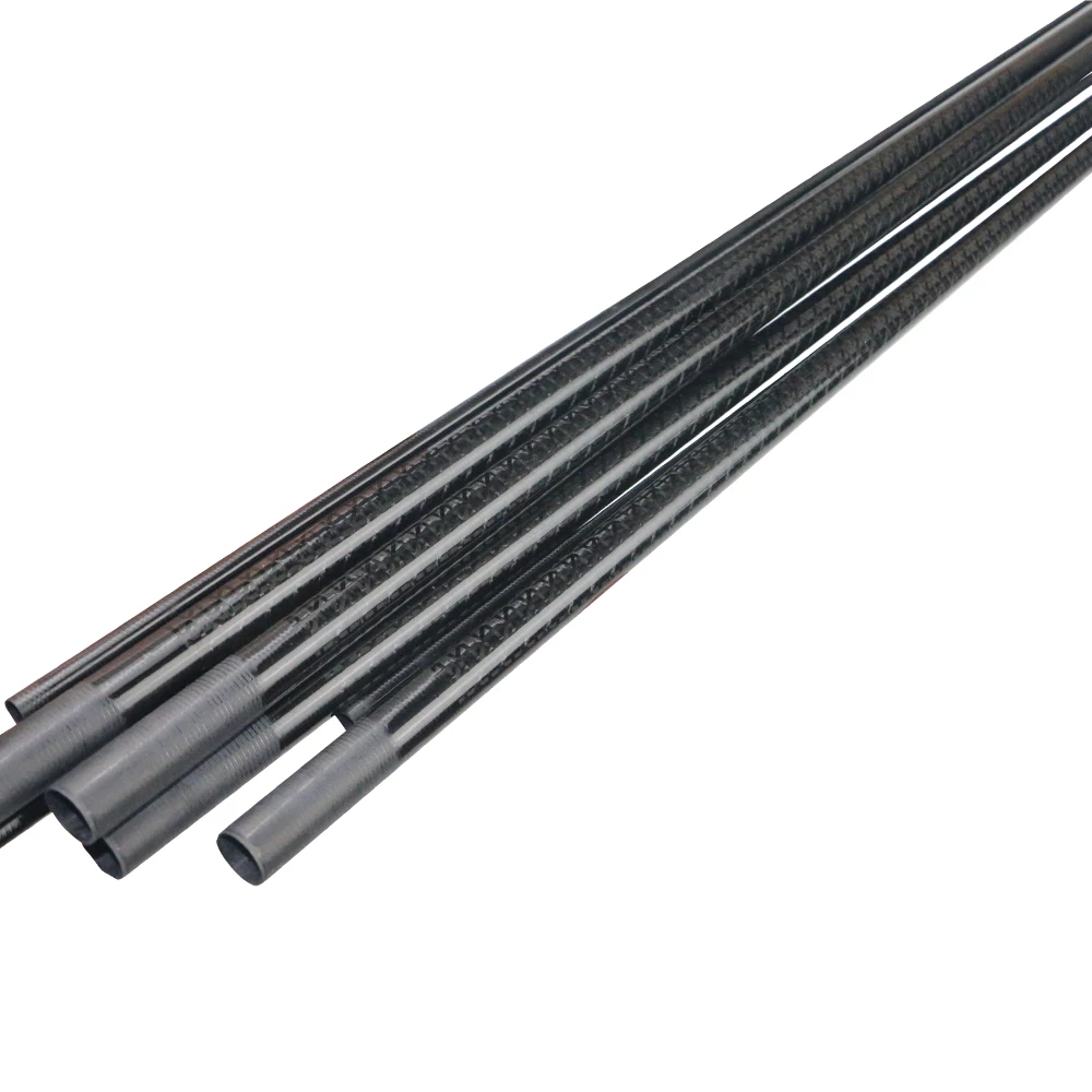 Rod Blank 1.8M 1.98M 2 Sections Carbon Fiber Big Tapered Rod Blank Power L Lure Fishing Rod Building Component Pole Repair Blank