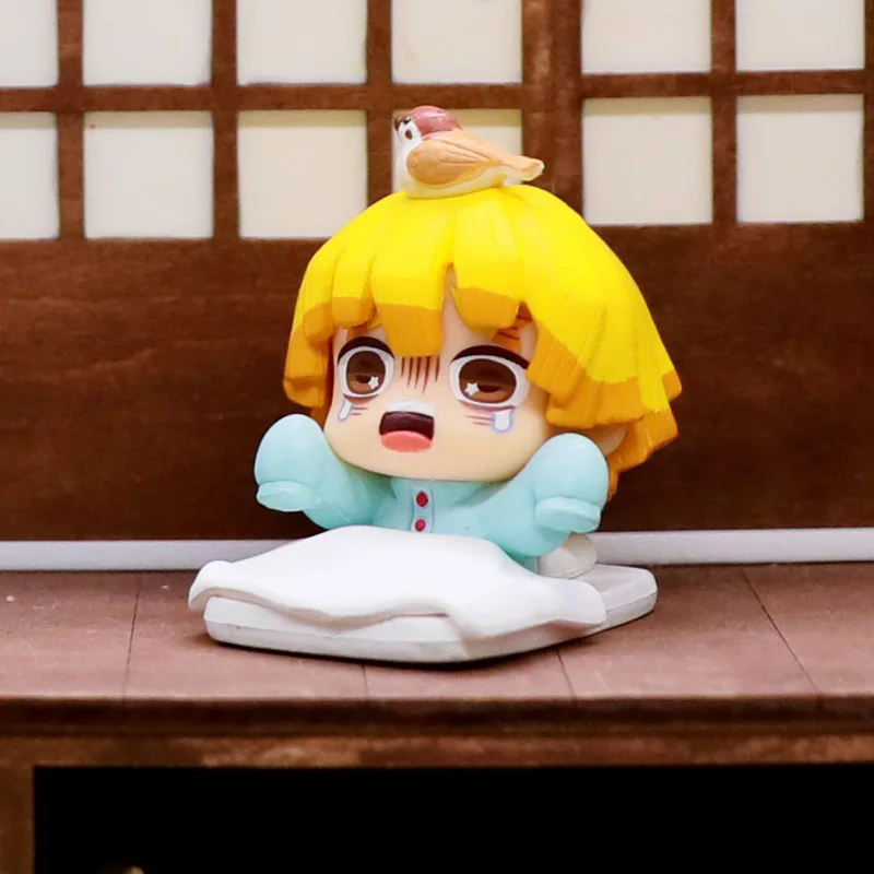 شيطان القاتل شينازوجاوا سانيمي كانروجي ميتسوري النوم النمذجة غاشابون شخصيات كرتونية سطح المكتب زخرفة عمل نموذج لجسم اللعب #3