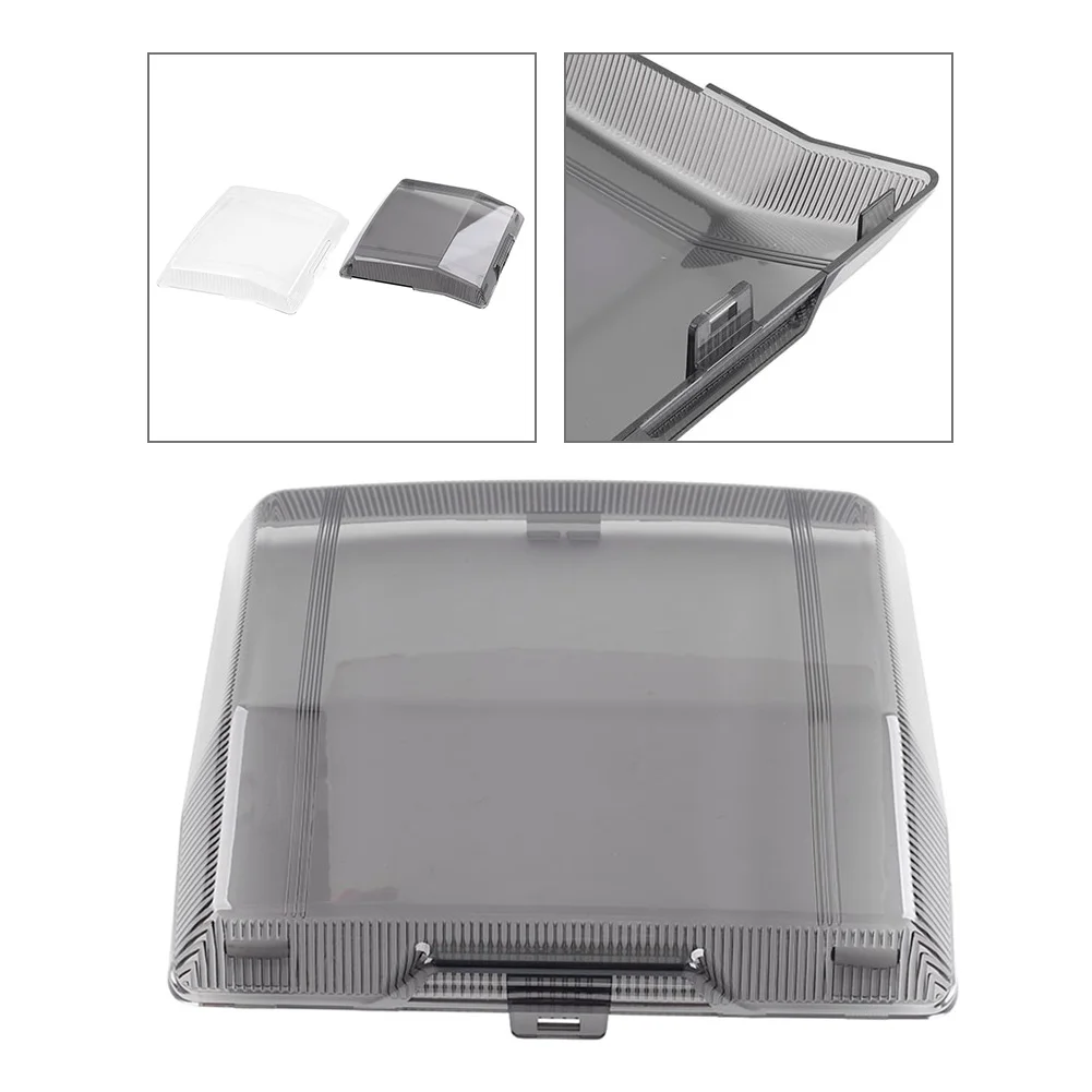 Motorcycle ABS Radio Cover Smoke/Clear For Honda Goldwing 1500 GL1500 SE/A Aspencade 1988-2000