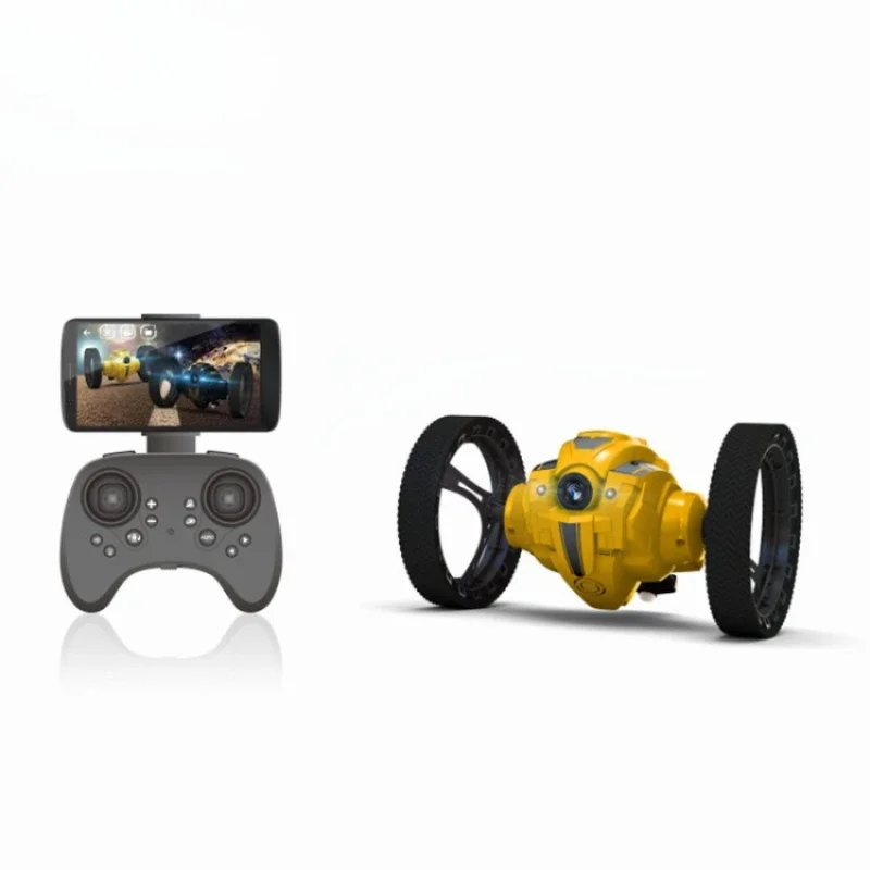2.4G bounce remote control car wifi camera car drift stunt car boys toy
