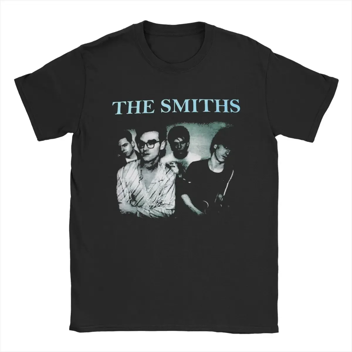 The Smiths T-Shirts for Men Band Humor Cotton Tees Crew Neck Short Sleeve T Shirt Plus Size Clothes