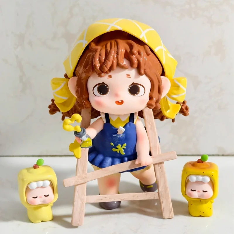 Heyone FURFUR مجموعة سعيدة سلسلة صندوق أعمى Kawaii أنيمي الشكل مفاجأة سر الدمى نماذج الكرتون لعبة عصرية