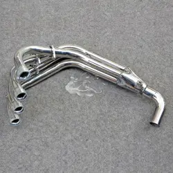 For Honda 1996 - 2001 Hornet CB250 Motorcycle Front  Stainless Exhaust Headers Middle Pipe Slip on Muffler Connect Tube CB 250F