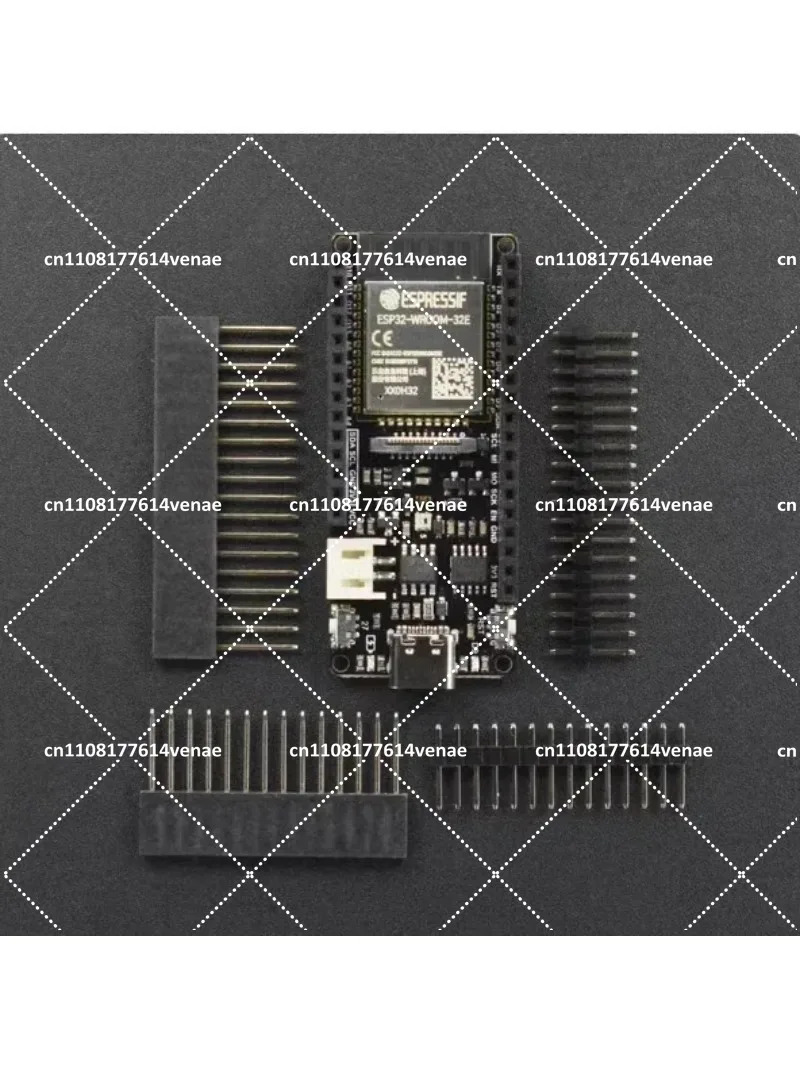 ESP32-E IoT Development Board with Pre-Soldered Header, WiFi Bluetooth MCU Module for Arduino
