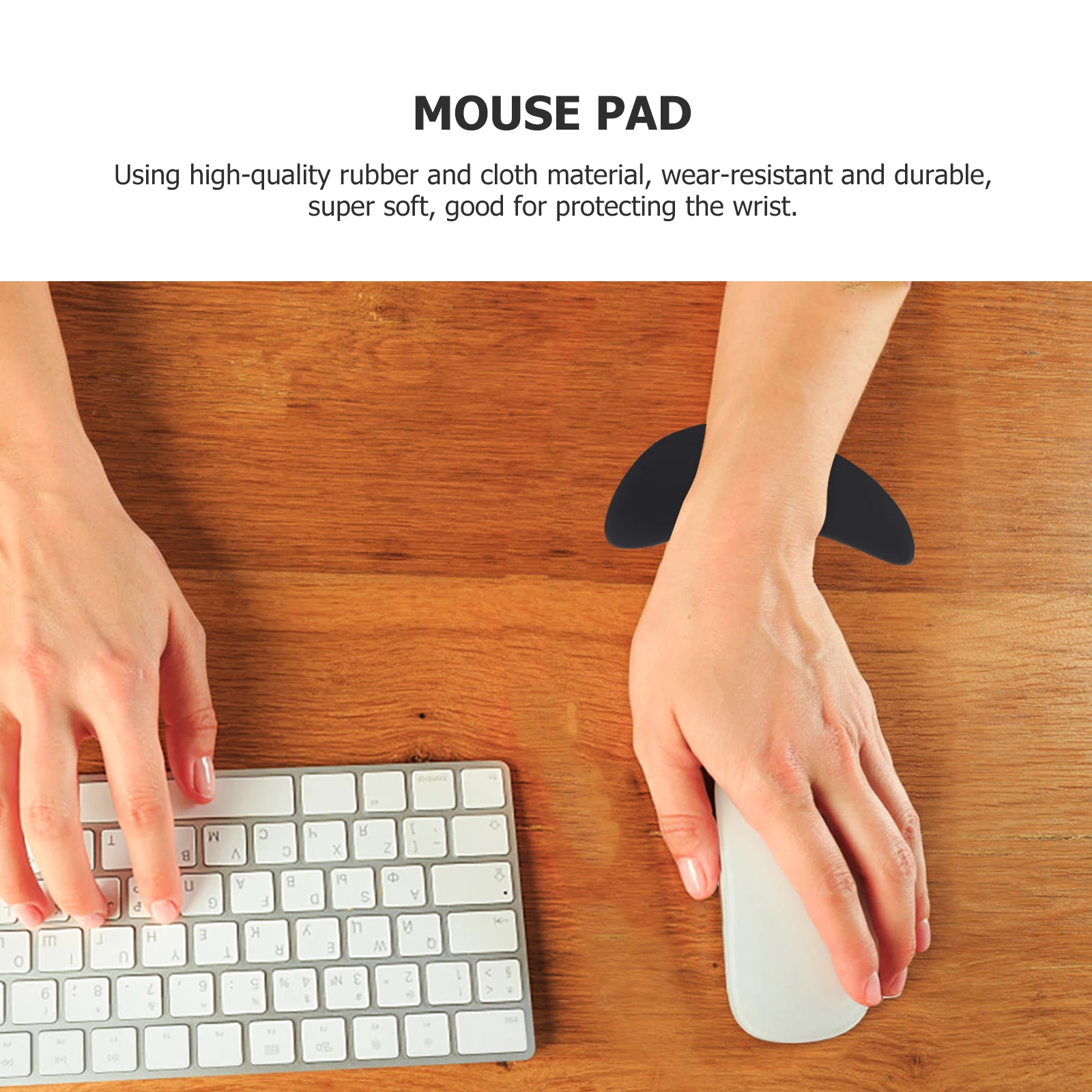 

Mouse Wrist Pad Ergonomic Support Mat Computer Desk Foam Rest Palm Relief Gamer Writer Keyboard Elbow Pad Mouse Wrist Mat