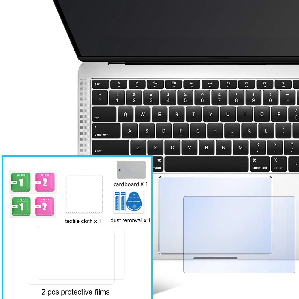

Ultra-Thin Touchpad Film for MacBook Pro/Air | Anti-Scratch Protective Cover | Static Adsorption | Smooth Gliding | No Residue