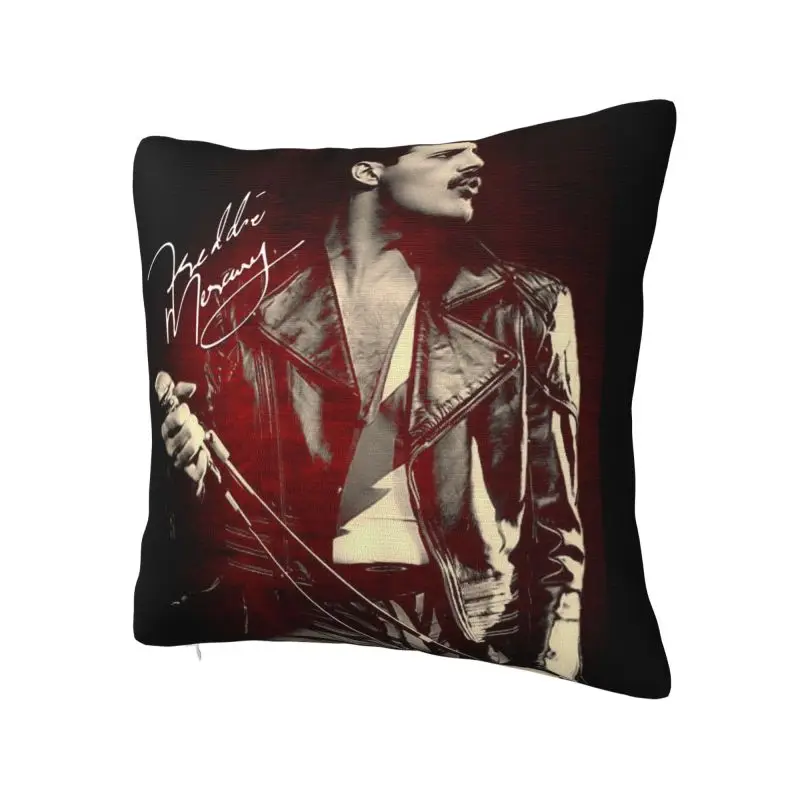 Freddie Mercury Cushion Cover Soft Luxury Pillows Decoration Salon