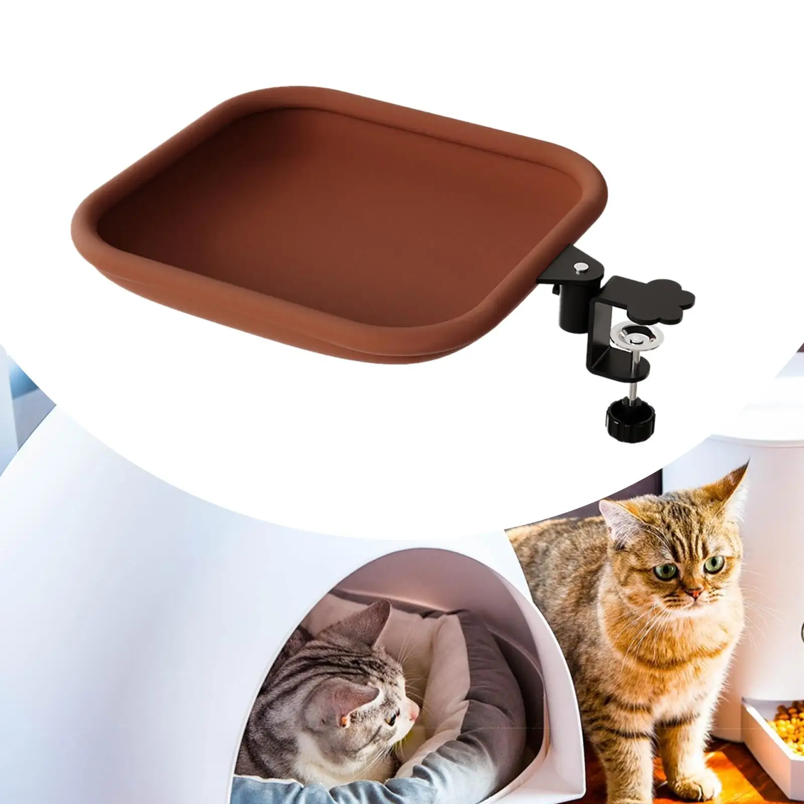 

Cat Desk Bed Small and Medium Cats Dogs Kitten Furniture Desk Nest for Home