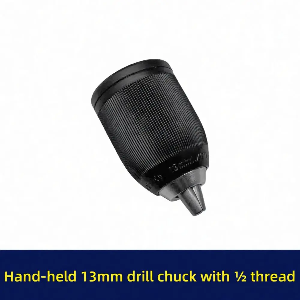 13mm Keyless Drill Chuck Attachment 1 2 Thread Adapter For Electric Drill High Performance Clamping Accessory Toolset