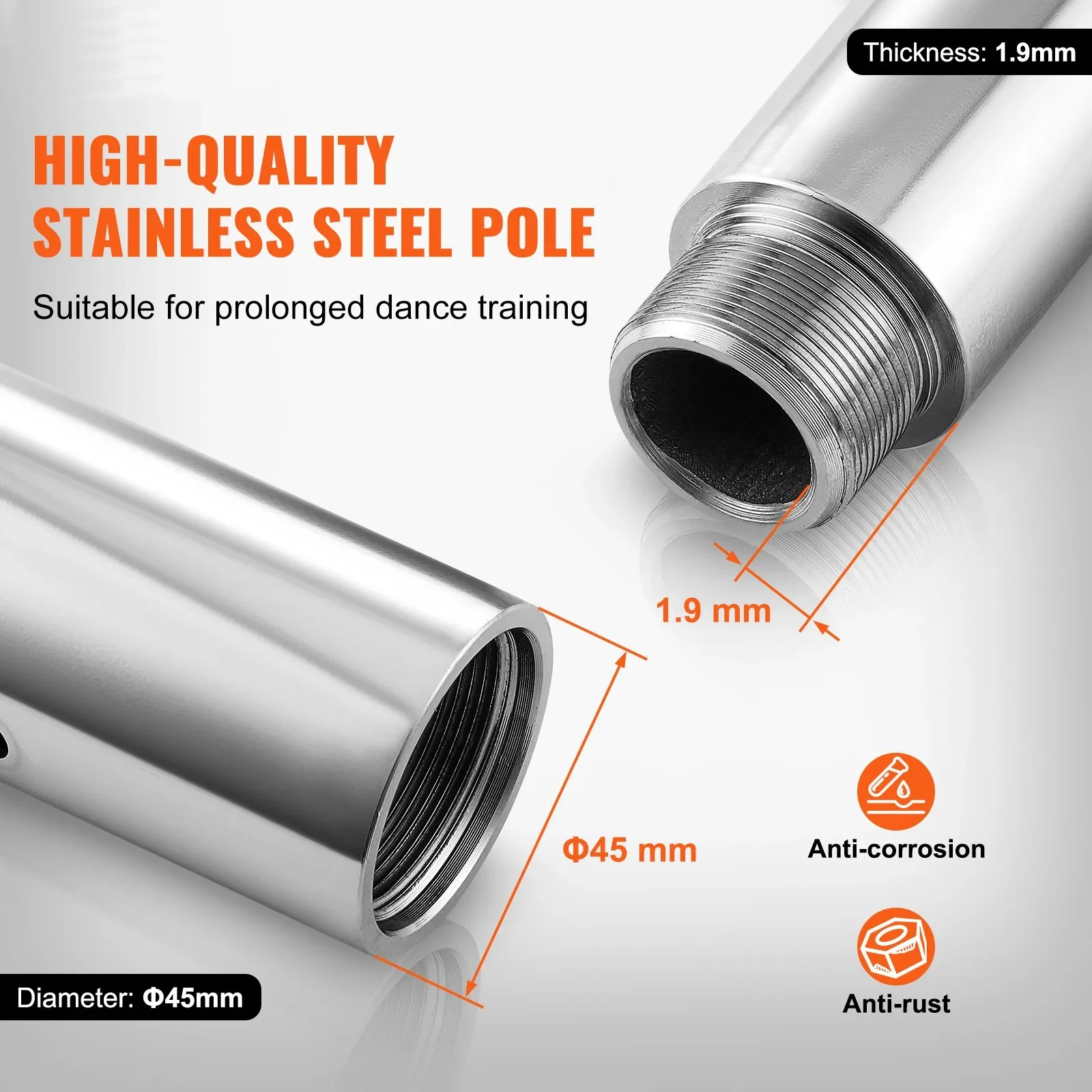 Tiang Tari Portabel SIHAO deng - Home Gym Outdoor ulasan dan harga