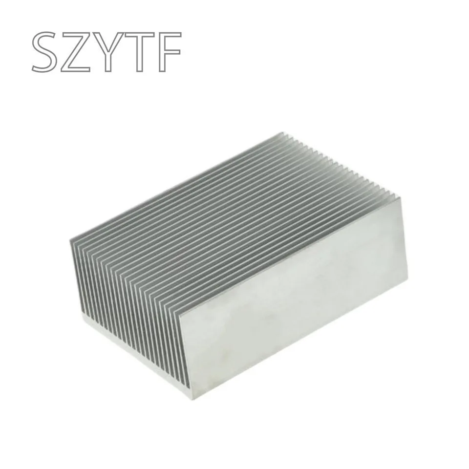 High Power Electronic Heatsink Radiator Cooler Radiator Aluminum 100×69×37MM Heat Sink  Fins Fine-toothed