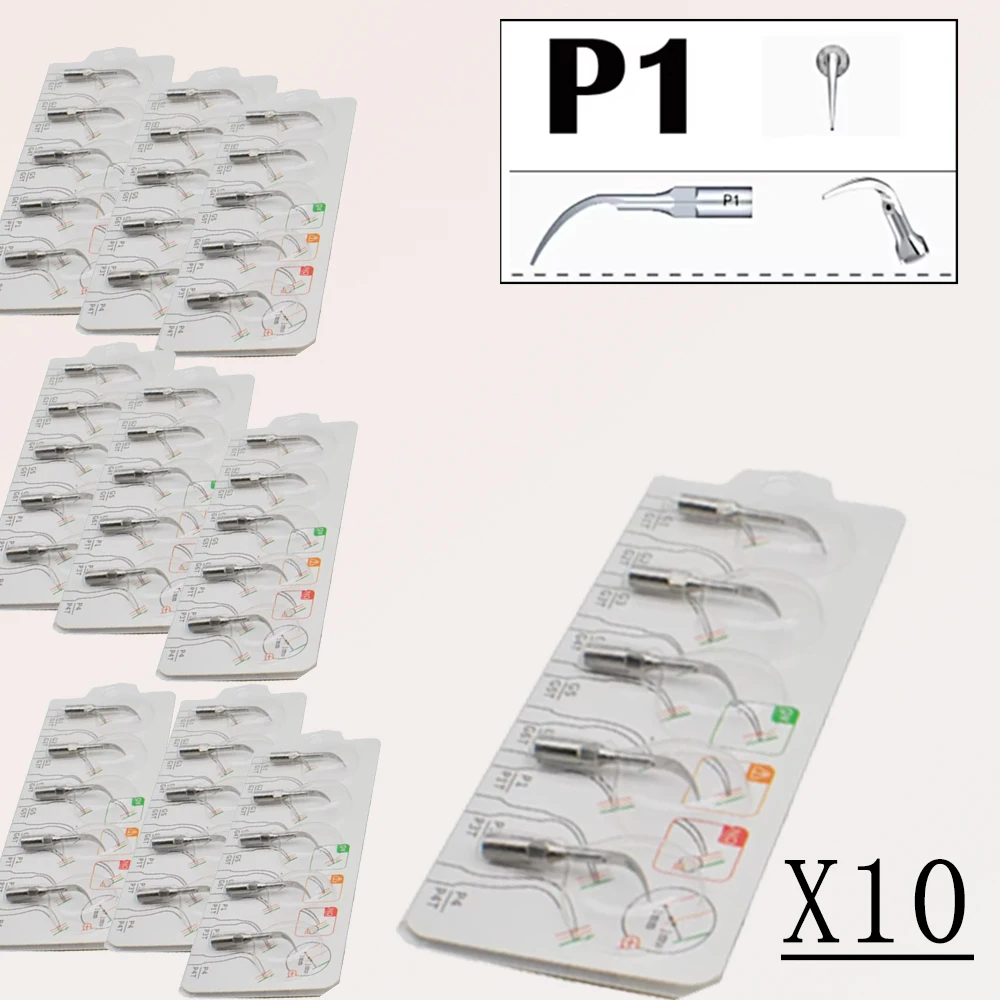 Dental Scaler Tips For SATELEC EMS Woodpecker High Precision Compatible With Multiple Handpieces