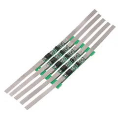 10 pz/set bordo di protezione di 3.7V 3A BMS per la batteria al litio 1S 18650 sovraccarico Plat protettivo con la cinghia della lega per saldatura