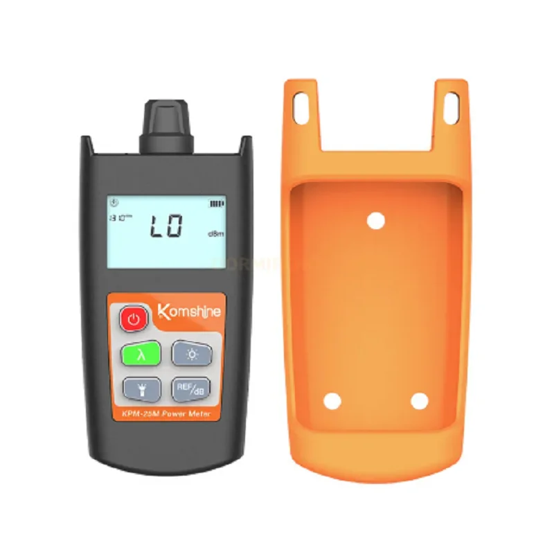 Komshine Fiber Optical Test Tool Fiber Optic Power Meter KPM-25M OPM Tester with SC Connector -70+10dB