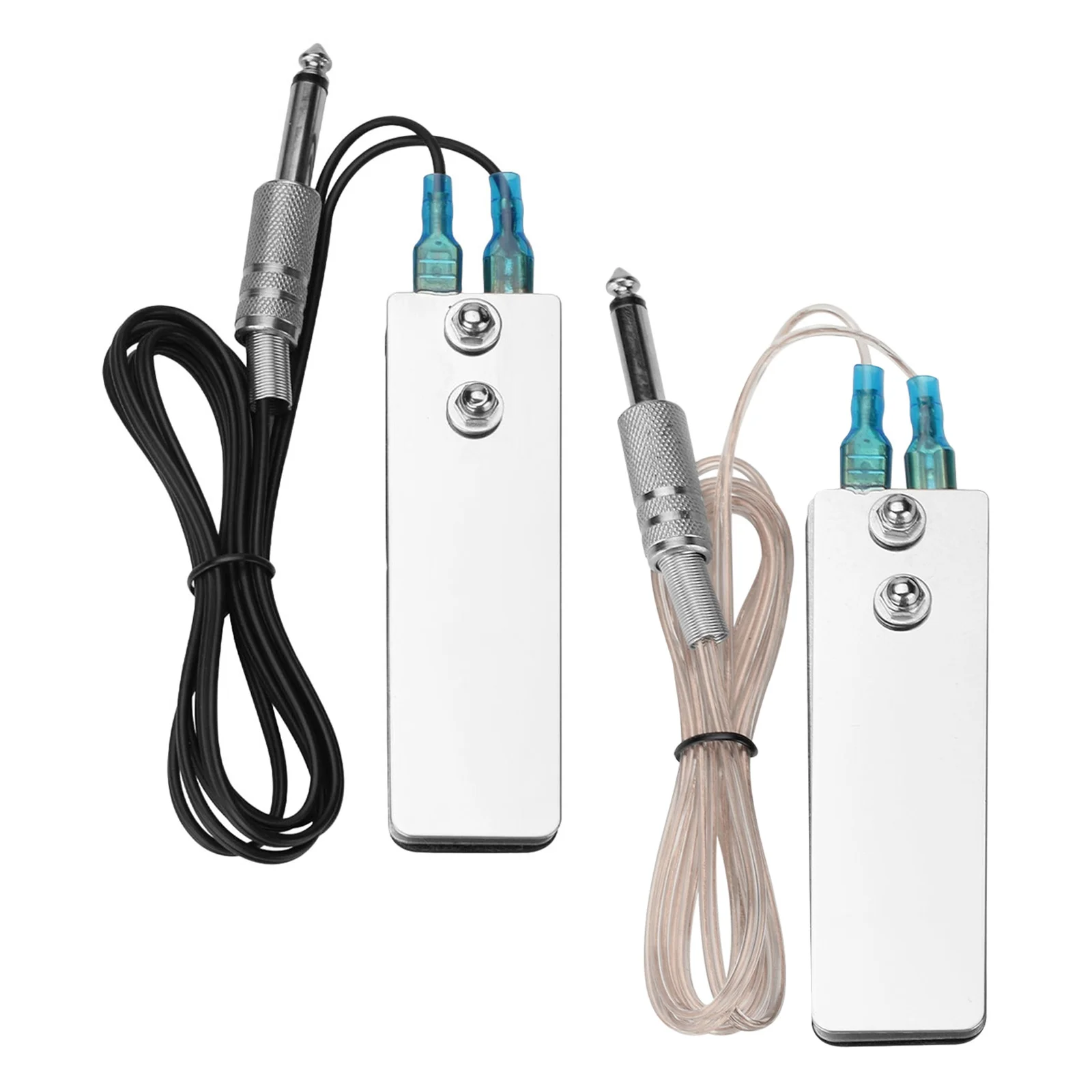 

2Pcs Tattoo Foot Pedal Switch Stainless Steel Metal Pedal Compact Design for Tattoo Machine Activation