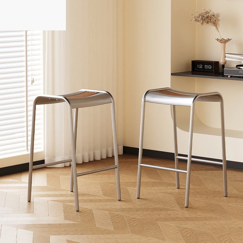 Medieval style home high stool designer front desk retro simple Roman island