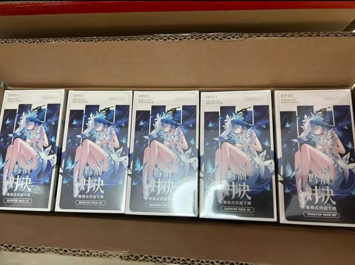 Wuthering Waves Duel Trading Card Game BP01 Booster Box Official Anime Game Collectible Cards Hobby Gift For Game Fans