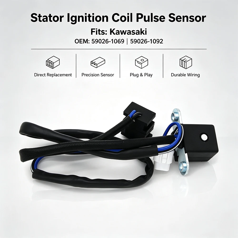 Pulsing Sensor Coil For Kawasaki KLF300 Bayou300 2WD 4WD Bayou B C Euro KEF300 Lacota300 Sport 2WD OEM: 59026-1069