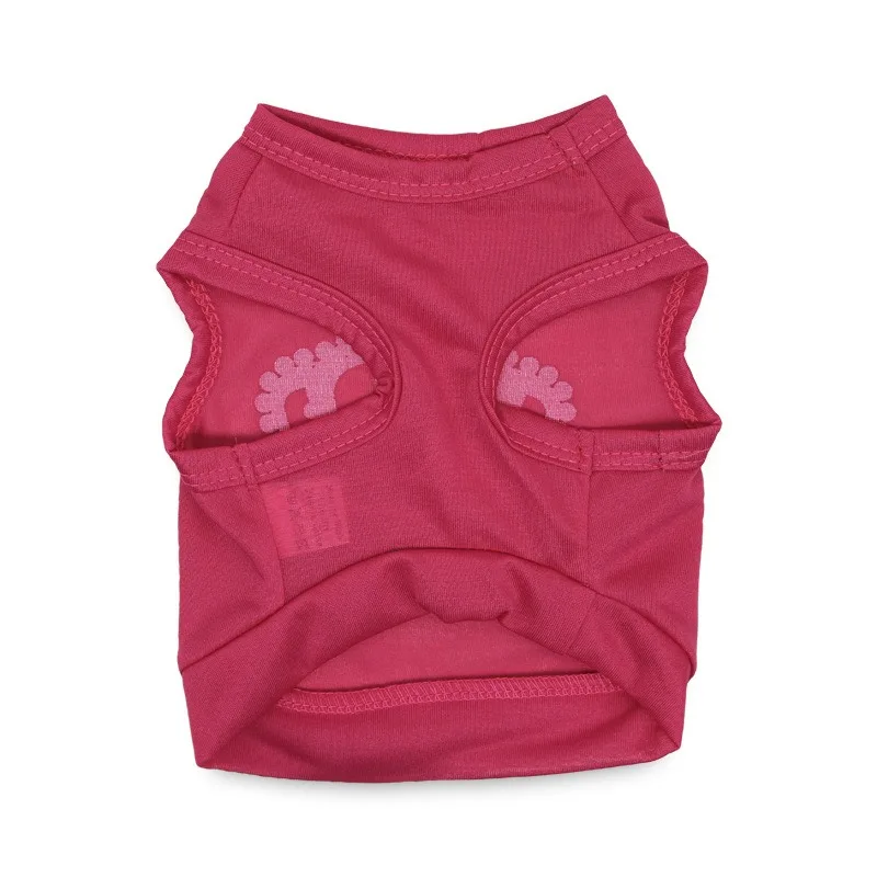 

Spring Summer Pet Clothes Dog Summer Vest Crown Print Small Dogs T-Shirt Maltese Cool Pullover Pet Supplies