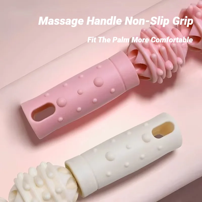 4 Ball Roller Muscles Massage Stick Relaxation Yoga Fitness Wolf Tooth Fascia For Calves Thighs Quadriceps Arms Forearms image 3