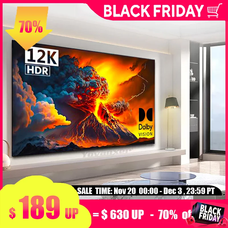 

2025 Новейший ALR CLR с черным бриллиантом, экран проектора, отклоняющий окружающий свет, 1 см, ультраузкая рамка, фиксированная рамка, проекция