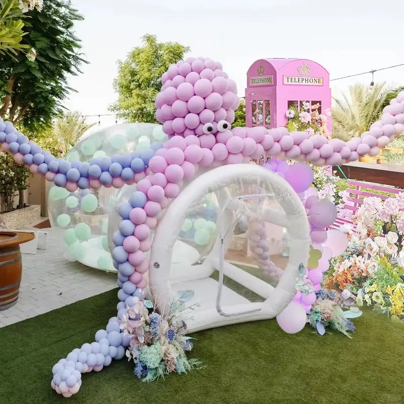 Bounce House Outdoor Wedding PVC Inflatable Bubble Tent Event Hotel Birthday Party