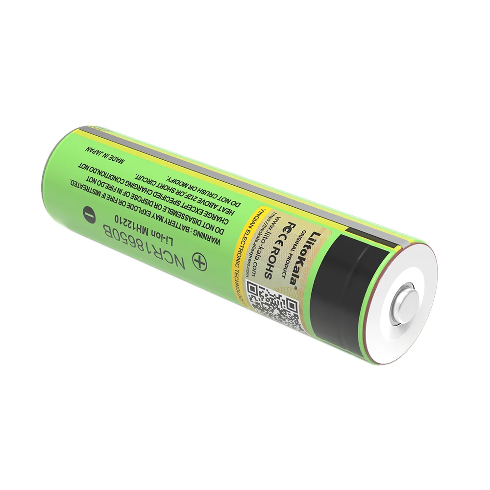 LiitoKala New Original Protected 18650 NCR18650B Rechargeable Li-ion battery 3.7V With PCB For Flashlight batteries use