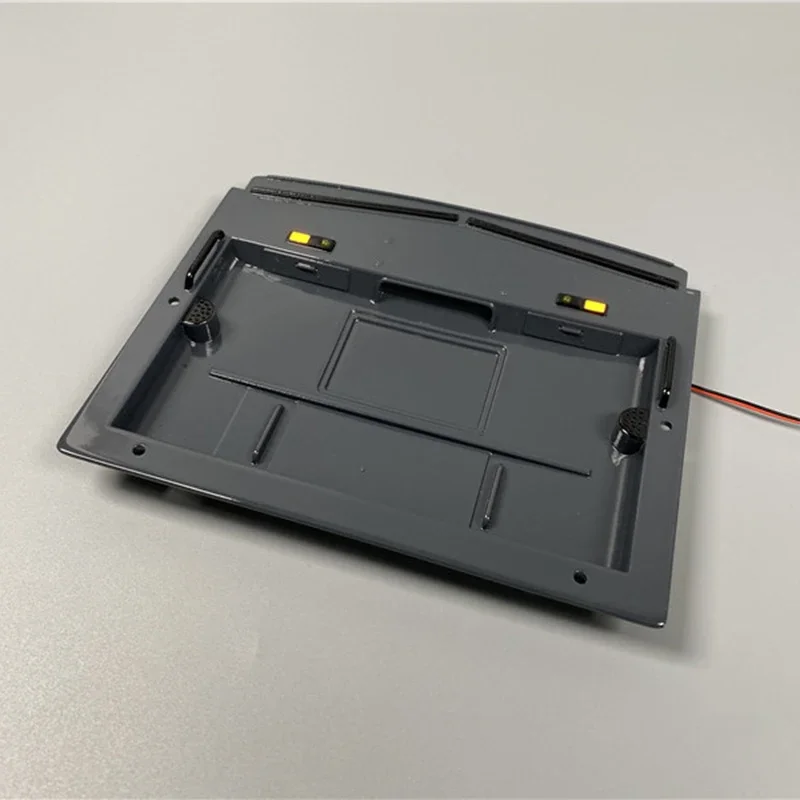 Camión RC, carcasa de coche, cabina, embellecedor de techo bajo para 1/14 Tamiya Tipper JX MAN F2000, modelo de coche, piezas DIY