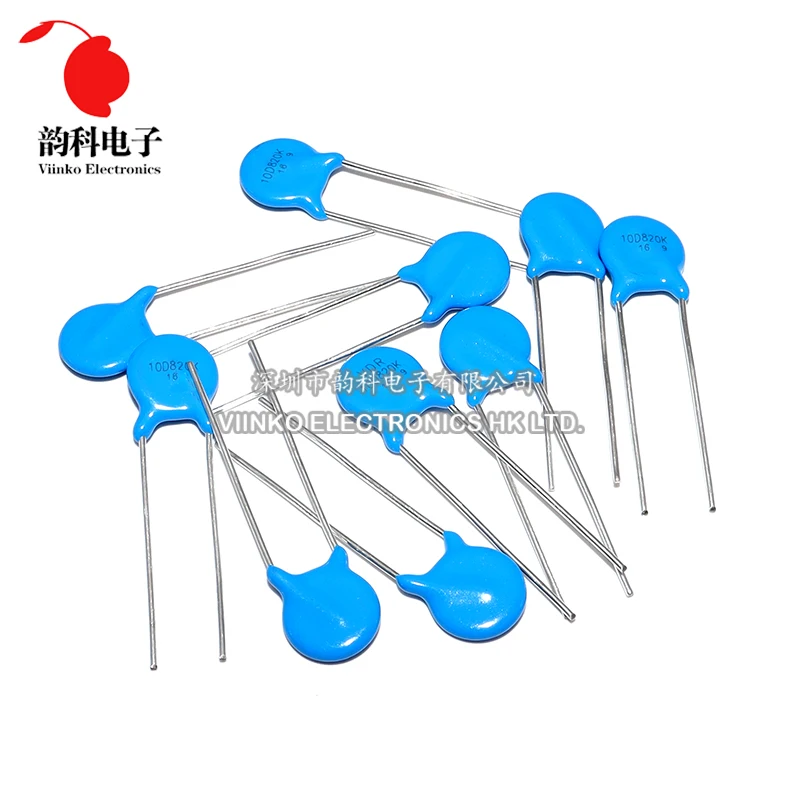 10pcs varistor 10D270K 10D470K 10D820K 10D121K 10D151K 10D241K 10D271K 10D431K 10D471K 10D561K 10D681K 10D821K 10D911K 10D102K