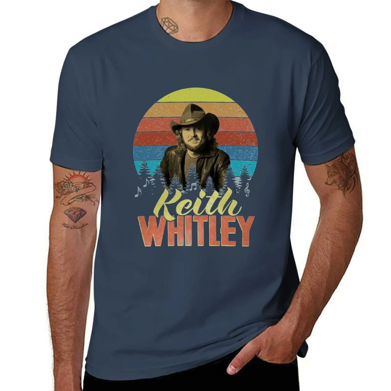 

Keith Whitley vintage T-Shirt Christmas Casual Tee Shirt
