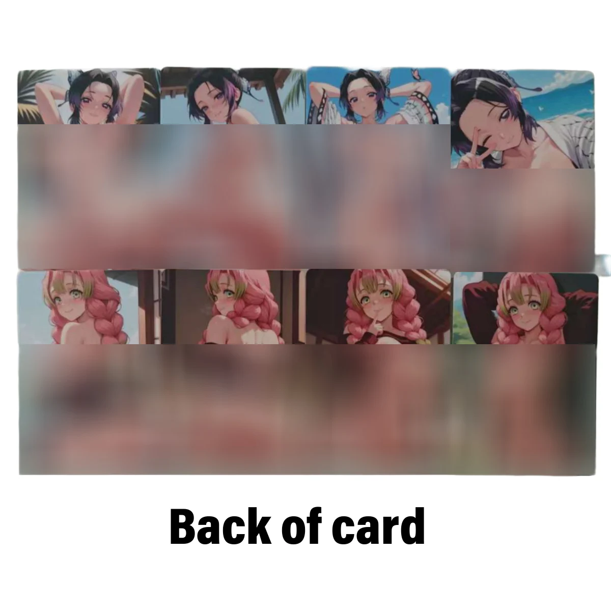 

18+ Demon Slayer Sexy Card Kimetsu no Yaiba Kamado aldult Double-sided uncensored Animation Collection Cards