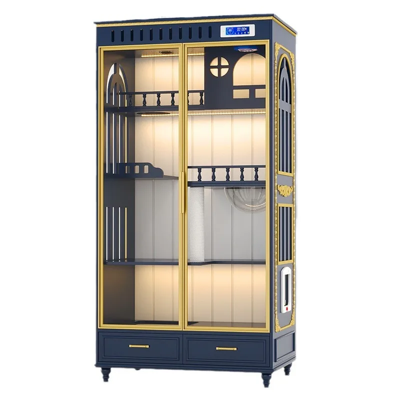 

Новое кошачье гнездо из массива дерева, вилла, большое пространство, клетка для кошек, домашний кошачий домик, кошачий шкаф, противоположная дверь, мебель для домашних животных