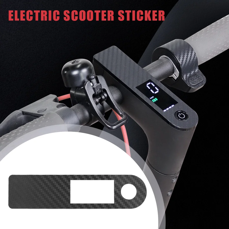 Protective Screen Film Accelerator Sticker Scooter Central Carbon Fiber PVC Sticker Case for Xiaomi M365 Pro Scooter Accessories