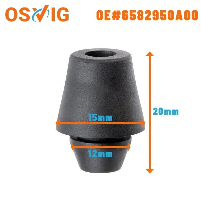 

4PCS OE#6582950A00 The shock-absorbing rubber mount for the front engine hood, suitable for certain nissan models