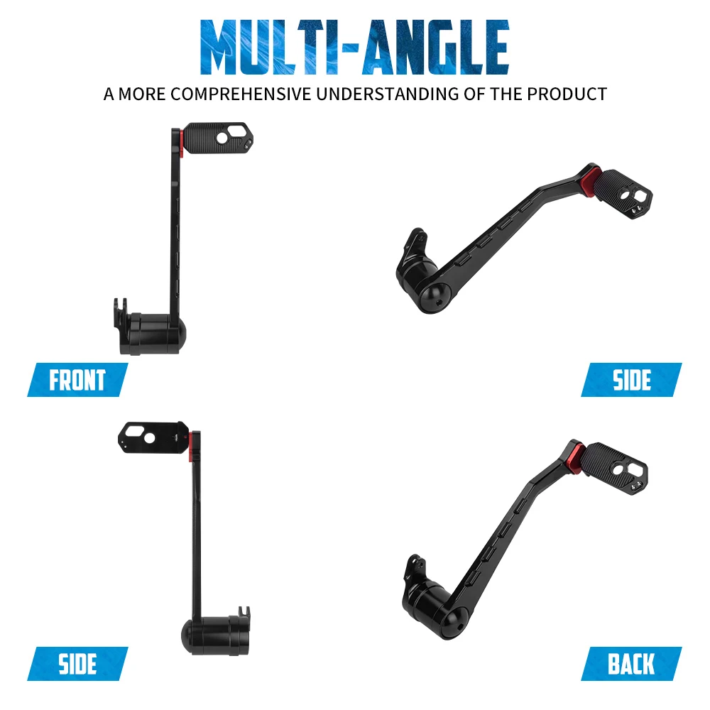 Motorcycle Brake Arm Lever Pedal Kit For Harley Touring Electra Street Glide Road King FLHR Ultra Limited Trike 08-13 2014-2025 3