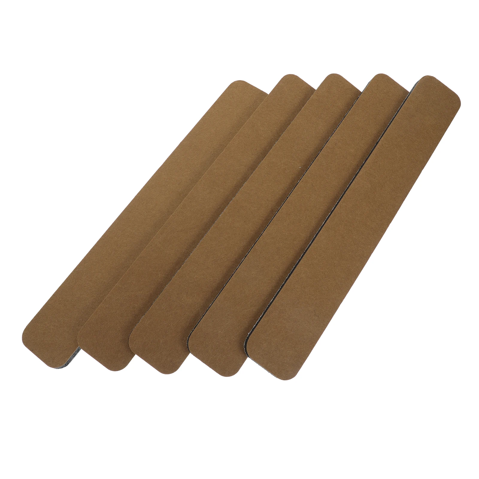 

5Pcs Felt Pin Board Strips Brown Self Adhesive Bulletin Boards for Home Office School Notice Board Bars 5x33x1.2cm Includes 30