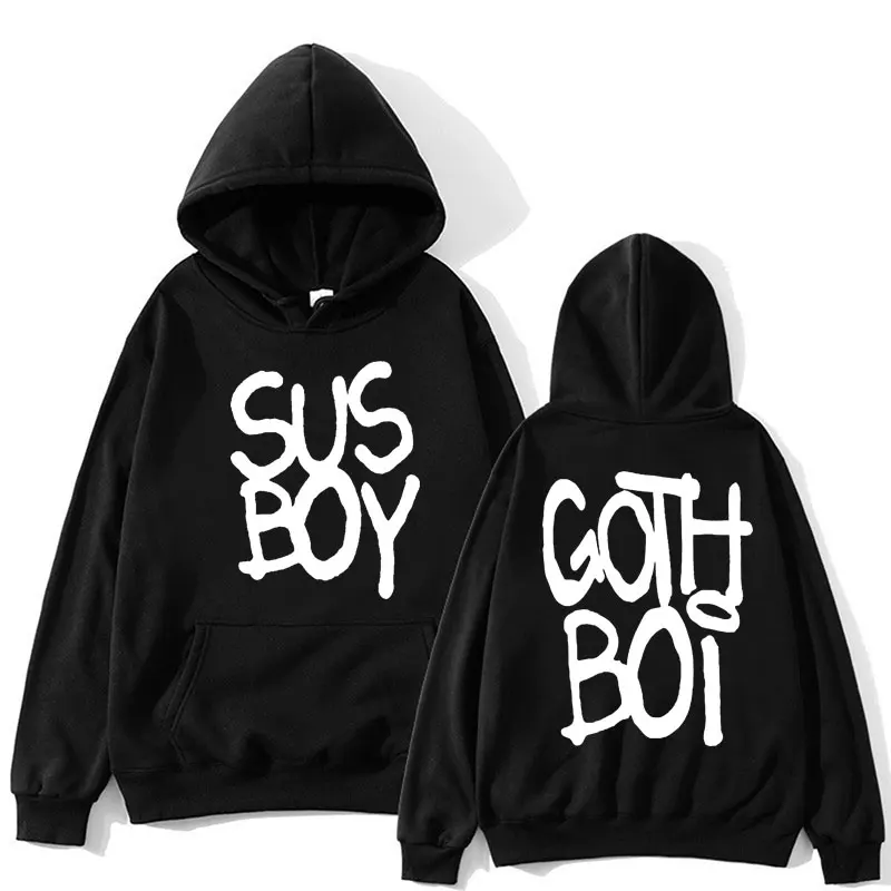 Рэпер Lil Peep Sus Boy Толстовка Мужчины Женщины Панк Хип-Хоп Модный Спортивный Костюм Винтаж Готический Негабаритные Толстовки С Капюшоном Уличная Одежда
