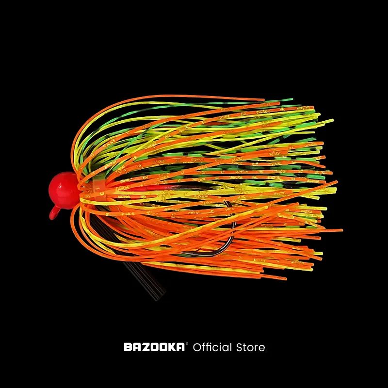 بازوكا الصيد إغراء سبينيربايت السباحة سلك الرقص المغازل مجموعة الأخطبوط الحبار سيليكون الطعم هوك حاد معدني سمك السلمون المرقط بايك باس الشتاء #5