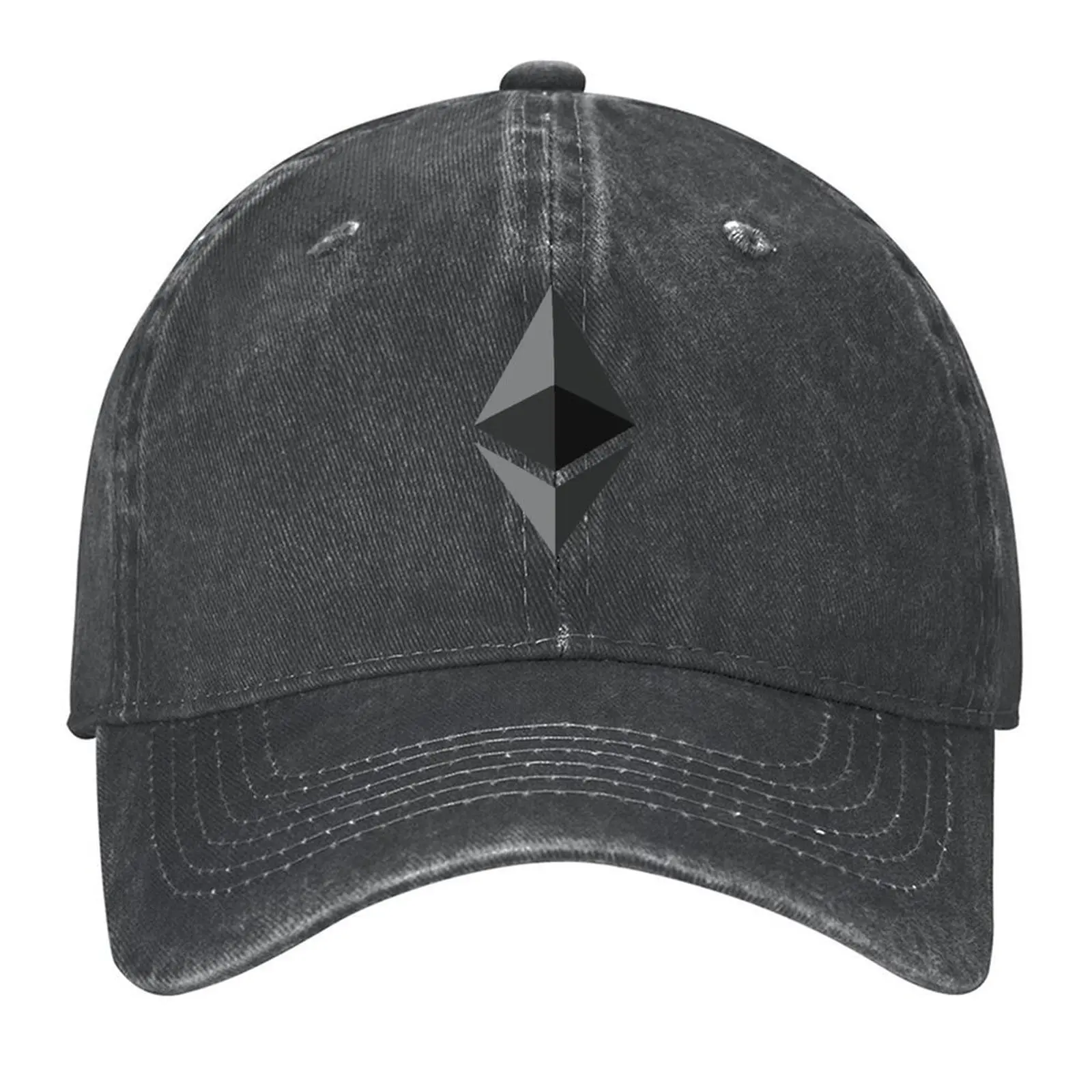 Ethereum Logo Baseball Cap sun hat |-F-| Ball Cap Military Cap Man Hats For Men Women's