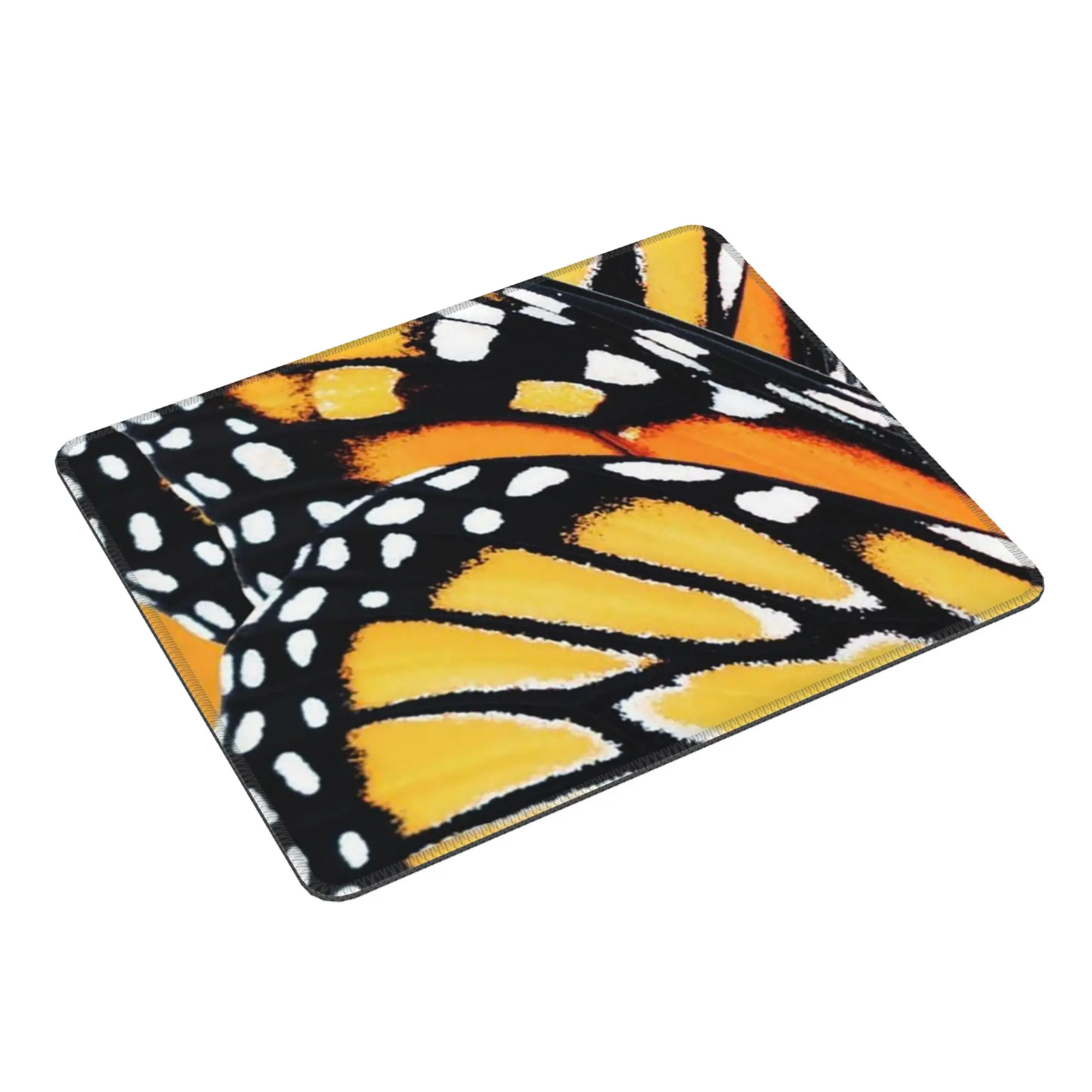 Orange Monarch Butterfly Mouse Pad Computer Keyboard Mouse Mat Gamer PC Laptop Desk Mat Office Accessories Table Mats