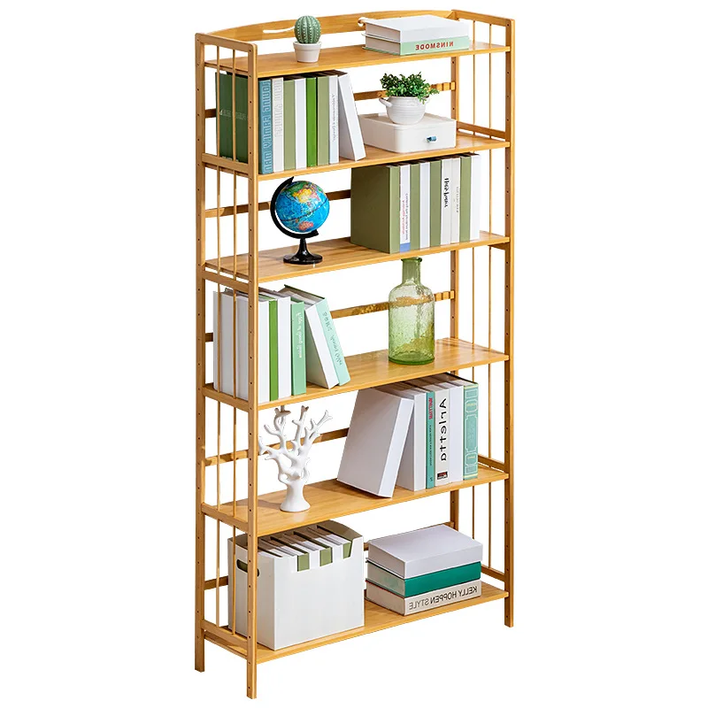 

Household Simple Bookshelf Shelf Locker Integrated Lattice Cabinet 2