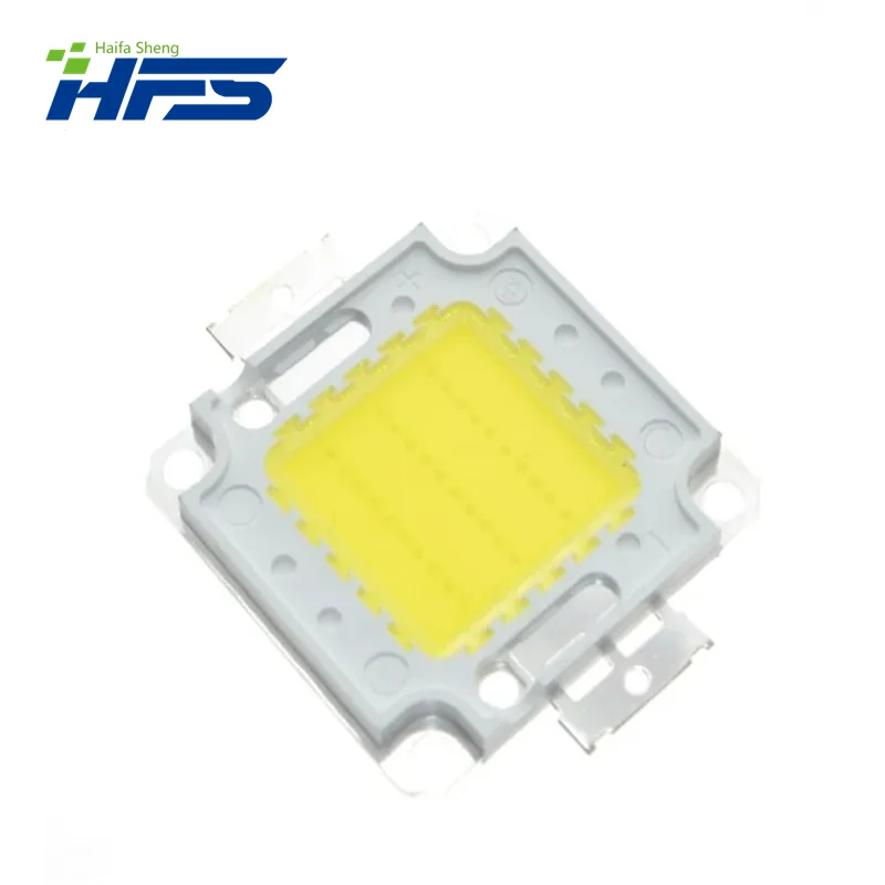 Lampu bohlam LED terintegrasi daya tinggi, 20W 30W 50W 100W putih/hangat EPISTAR COB