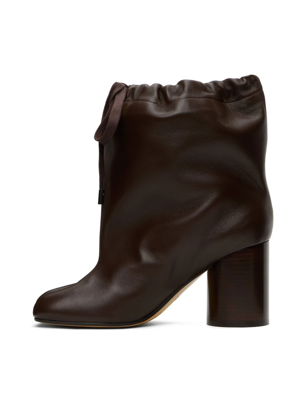 Women's Shoes Brown Tabi Ankle Boots