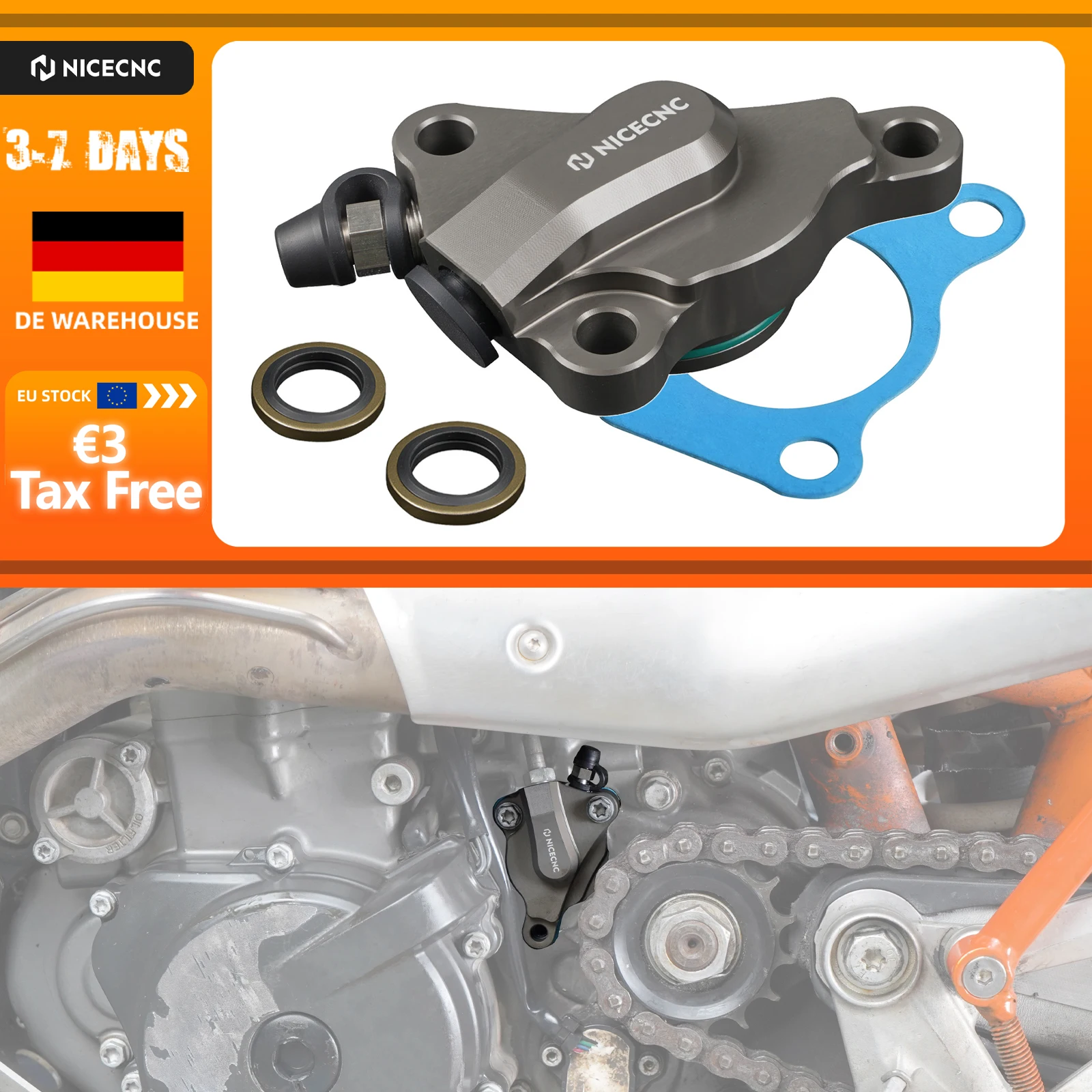 Kit Cilindro Frizione per KTM EXC 400 500 Factory 2005-2007, per KTM EXC 525 SixDays EXC 450 Racing 03-07 EXC400 Racing 01-06