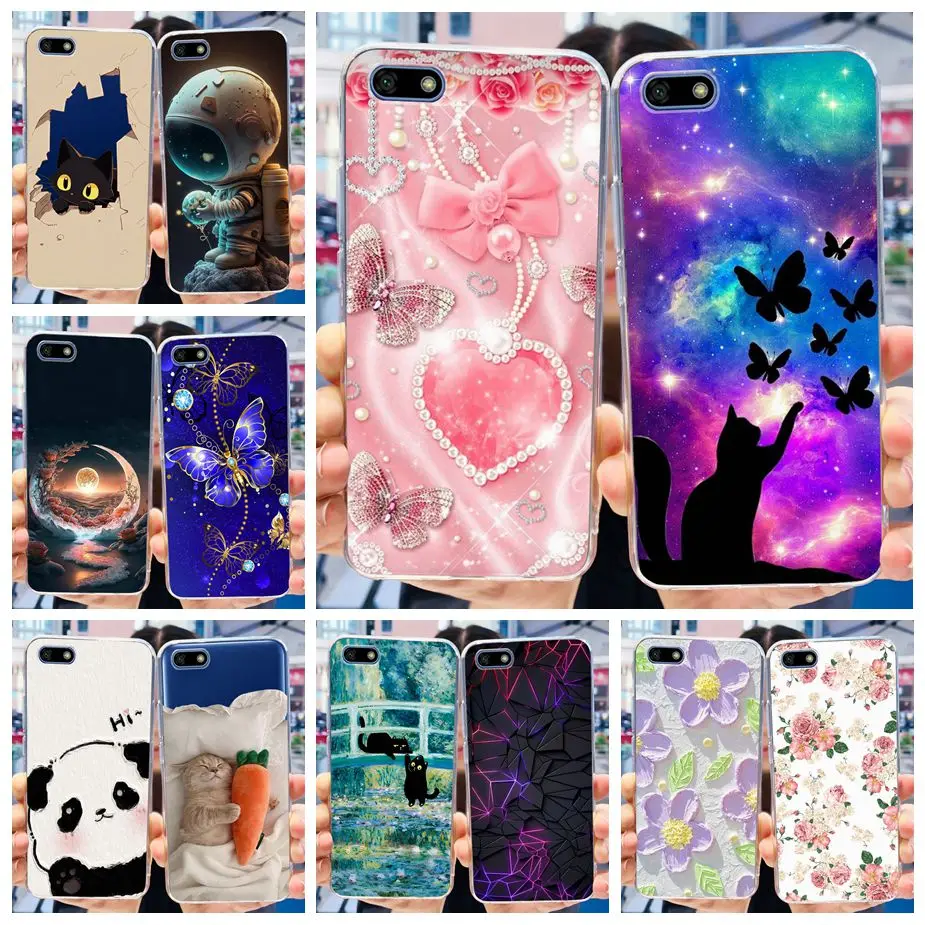 Чехол для Huawei Y5p, задняя крышка, новый модный чехол с рисунком, прозрачный силиконовый мягкий чехол из ТПУ для телефона Honor 9S, Honor 9S, задняя крышка Y5p