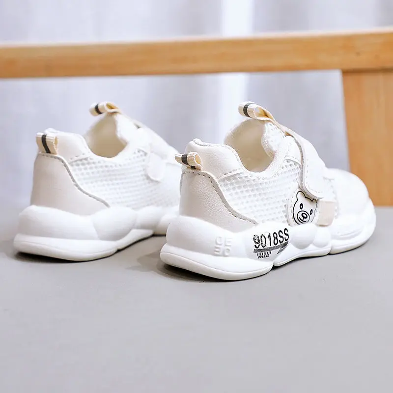 New Autumn Baby Girls Boys Casual Shoes Soft Bottom Non-slip Sports Shoes Outdoor Breathable Tennis Shoes Fashion Kids Sneakers