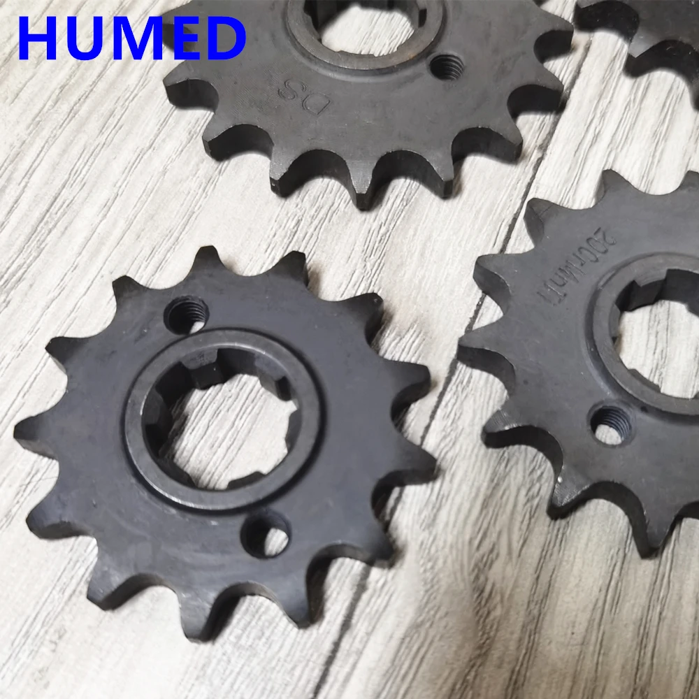 Motorcycle Front Engine 17mm 20mm 13T/14T 15T/16T/17T Sprocket For CBF125/150/CB190/RE250 Motorcycle teeth disk