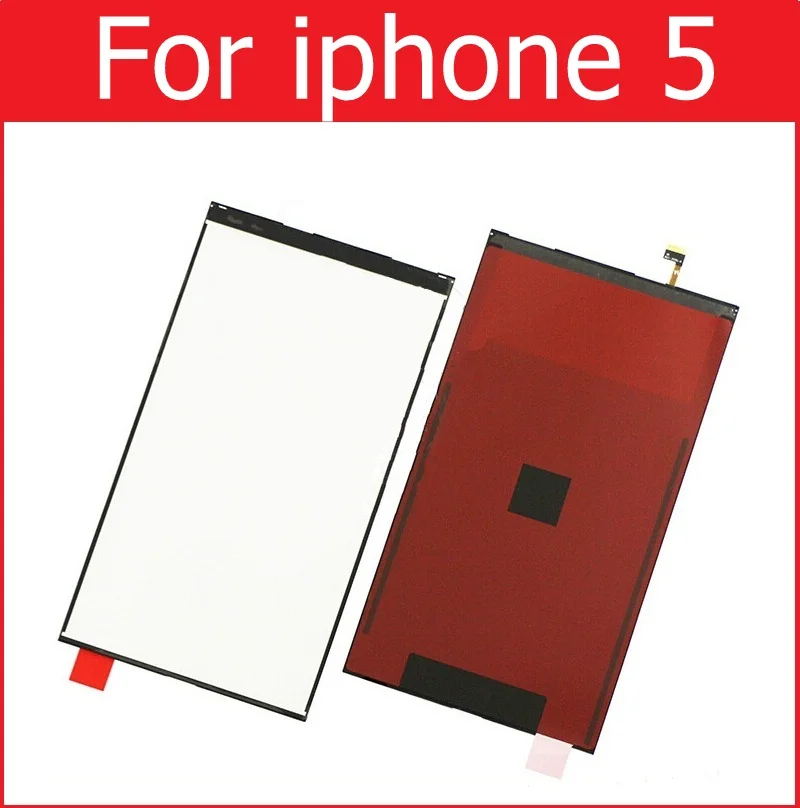 LCD Display Backlight Panel For iPhone 4 4s 5 5c 5s 6 6s 7 8 Plus Lcd Screen Backlight Film with 3D Touch Function Flex Cable