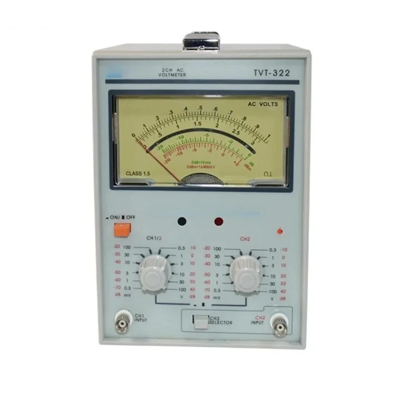 Quality Pointer Voltage Measuring Instruments  Dual Channel Milivoltmeter Double Needle Millivoltmeter New Design High