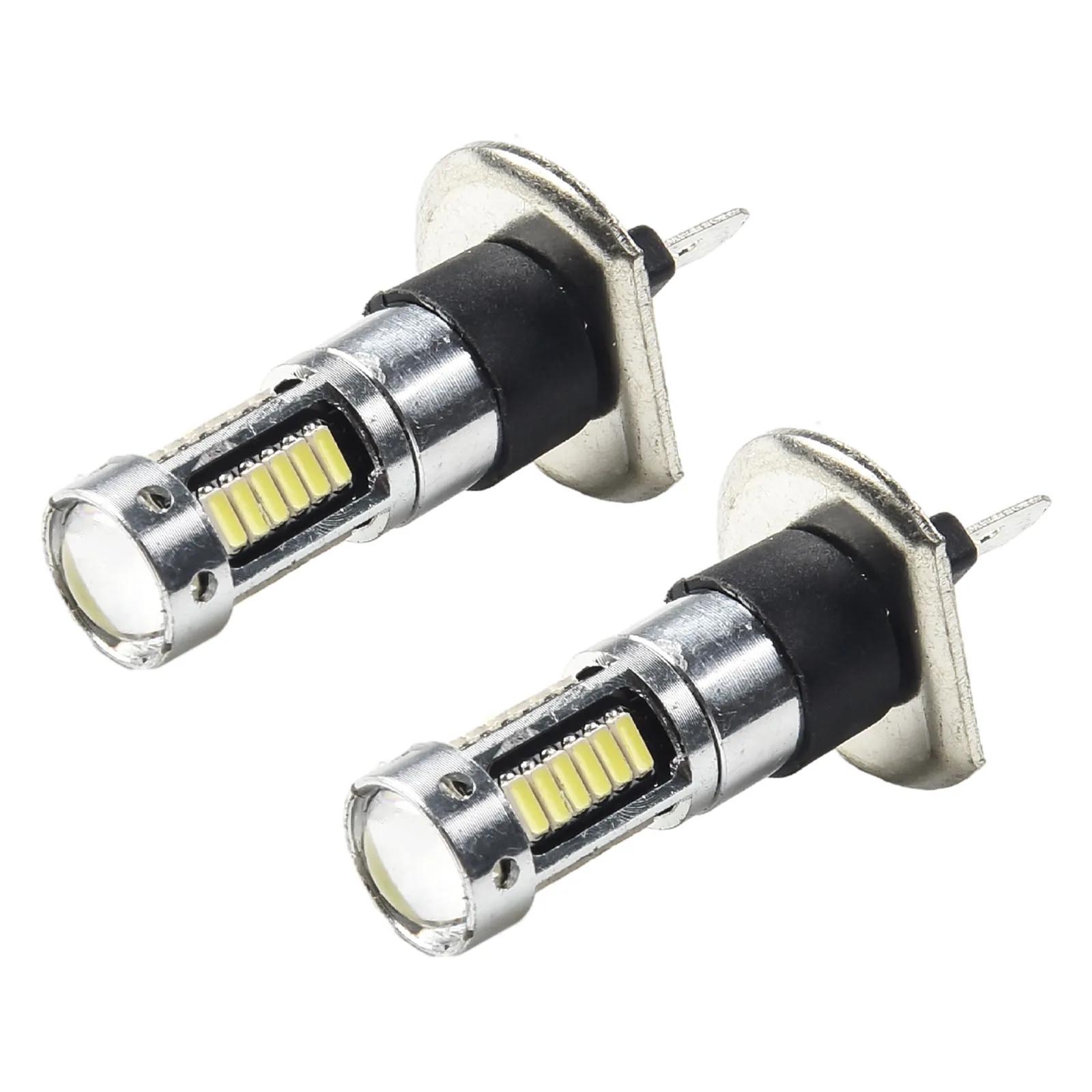 2pcs H1 LED Fog Light Bulbs Kit 50W 6000K Super Bright White DRL Headlight Daytime Running Light For Auto 12V